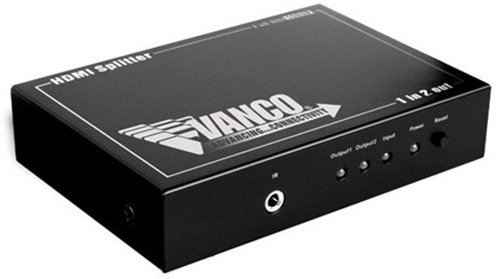 Vanco 280702 HDMI 1 x 2 Splitter/E x tender