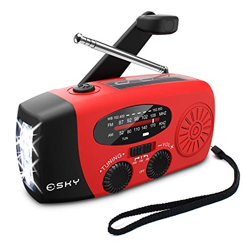 9 Best Solar Hand Crank Radio Flashlight