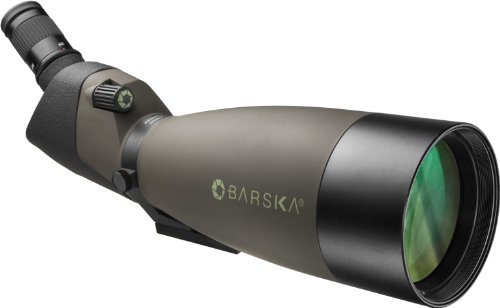 BARSKA AD12164 Blackhawk 25-75x100 Waterproof Spotting Scope with Tripod & Cases for Birding, Target Shooting, Sports, etc