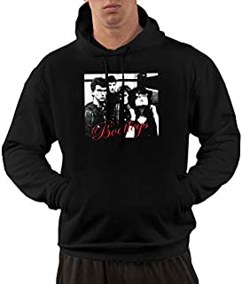 CYIKKUED Sisters of Mercy bootlegs Hoodie Man Cool Graphic Pullover Sweatshirt Long Sleeve Pocket Hoody Black XX-Large