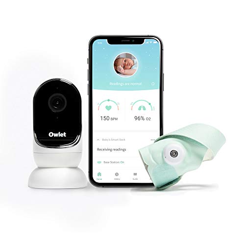 Owlet Duo Smart Baby Monitor with HD Video, Oxygen, and Heart Rate