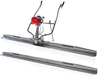 TOMAHAWK Power Screed Concrete Finishing Tool with 14 ft & 8 ft Blades Bull Float Honda GX35