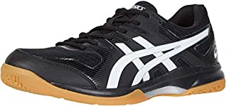 ASICS Men's Gel-Rocket 9 Volleyball Shoes, 12M, Black/White