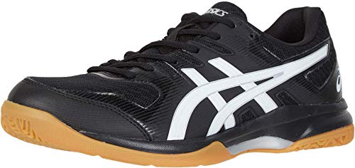 ASICS Men's Gel-Rocket 9 Volleyball Shoes, 12M, Black/White