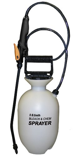 Smith 190285 1-Gallon Bleach and Chemical Sprayer for Lawns and Gardens or Cleaning Decks, Siding, and Concrete