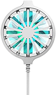 DIAOD Portable Fan Cooling Mobile Phone Cooler RGB Light Adjustable Wind Speed Gamepad Radiator Holder