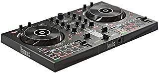 Hercules DJ Control Inpulse 300 | 2 Channel USB Controller, with Beatmatch Guide, DJ Academy and Full DJ Software DJUCED Included