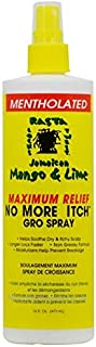 Jamaican Mango No More Itch Gro Spray, Maximum, 16 oz