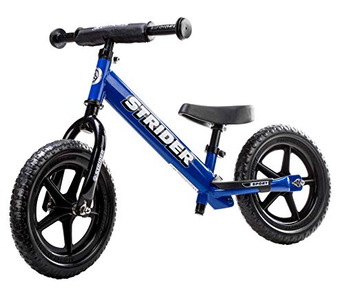 Strider - 12 Sport Balance Bike, Ages 18 Months to 5 Years, Blue