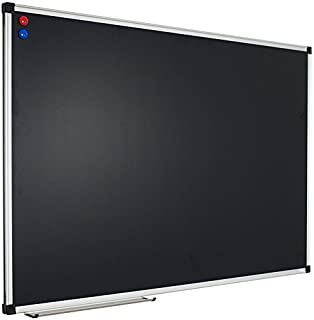 XBoard 48 x 36 Magnetic Chalkboard Black Board, Chalk Board/Blackboard with 2 Magnets