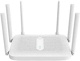 Dual-Band Wireless Router 2033Mbps Wireless Rate Dual-Core Four-Thread CPU6 Antenna Home Wall-Through King High-Speed WiFi High-Power Optical Fiber Broadband Dual Gigabit Port