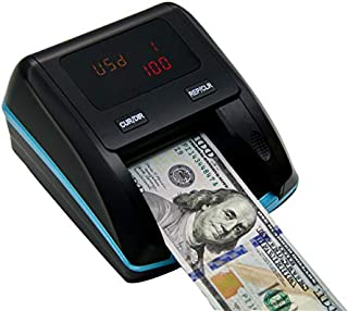 iTech-100 SE 4-Way Counterfeit Bill Detector, Automatic Counterfeit Money Detector Machine with UV, MG, IR.