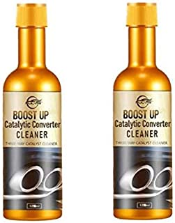 2Pcs BoostUp Catalytic Converter Cleaner - Lower Emission Levels, Better Engine Performance, Safe & Effective for Vehicles, Protect Engine, Clean The Entire System (120ml) (2PCS)