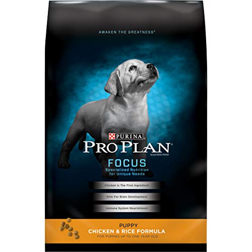 Purina Pro Plan Dry Puppy Food, FOCUS Chicken & Rice Formula - 34 lb. Bag