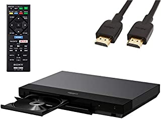 Sony UBPX700 Streaming 4K Ultra HD Hi-Res Audio Wi-Fi Built-in Blu-Ray Player, Dolby Vision Black, Family Christmas Holiday Bundle, 2 HDMI Ports, BRAVIA Theater Sync, with BROAGE (6FT HDMI Cable)