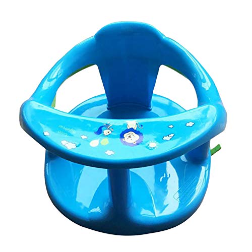 Baby Bath Seat for Tub Sit Up,Baby Shower Chair,Newborn Baby Bath Seat,Infant Cute Bathtub Support,Baby Bath Seat Baby Plastic Bathtub Seat with Backrest Support and Suction Cups Tub Seats for Babies