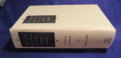 1960 THE RISE AND FALL OF THE THIRD REICH Hardcover Book by WILLLIAM SHIRER