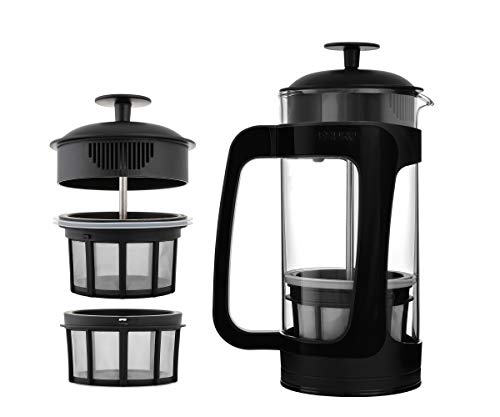 ESPRO P3 Double Micro-Filtered Coffee French Press, 32 Ounce, Black