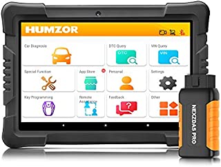 HUMZOR NexzDAS PRO Bluetooth 9.6inch Tablet Full System OBD2 Scanner Auto Diagnostic Tool Car Code Reader with Oil Reset/ABS/EPB/IMMO.