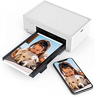 Liene 4x6'' Photo Printer, Wi-Fi Picture Printer, Full-Color Photo, Instant Photo Printer for iPhone, Android, Smartphone, Computer, Thermal dye Sublimation, Portable Photo Printer for Home Use