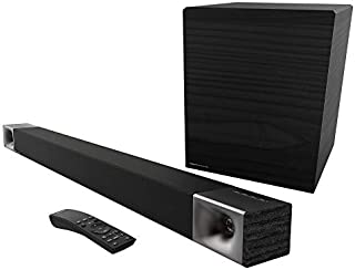 Klipsch Cinema 600 Sound Bar 3.1 Home Theater System with HDMI-ARC for Easy Set-Up, Black