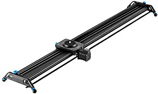 GVM Motorized Camera Slider Aluminum Alloy Slider Time Lapse Video Shot Camera Dolly Slider with Controller for DSLR Camera DV Video Camcorder Film Photography, Load up to 44 lbs