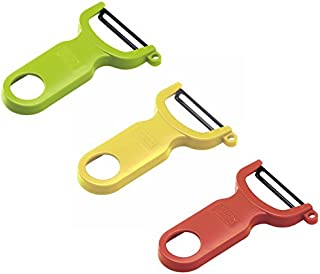 Kuhn Rikon Original Swiss Peeler 3-Pack Red/Green/Yellow