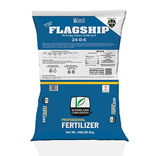 24-0-6 Flagship (with 3% Iron) and Bio-Nite - Granular Lawn Fertilizer