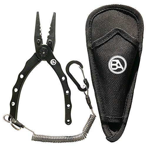 Black Anchor Aluminum Fishing Pliers 6.7