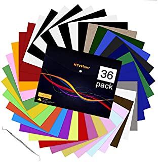 HTV Heat Transfer Vinyl Bundle: 36 Pack 12