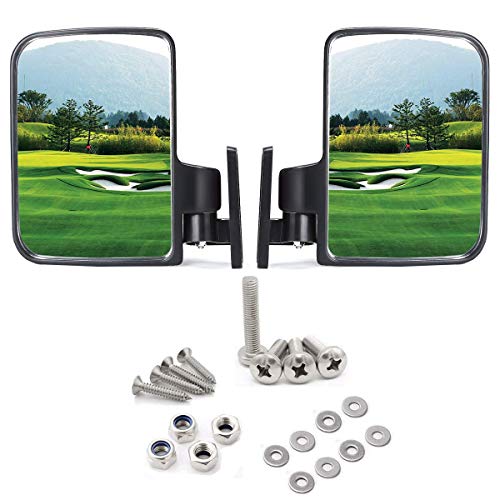 10L0L Golf cart Side Mirrors for Club Car EZ-GO Yamaha and Others