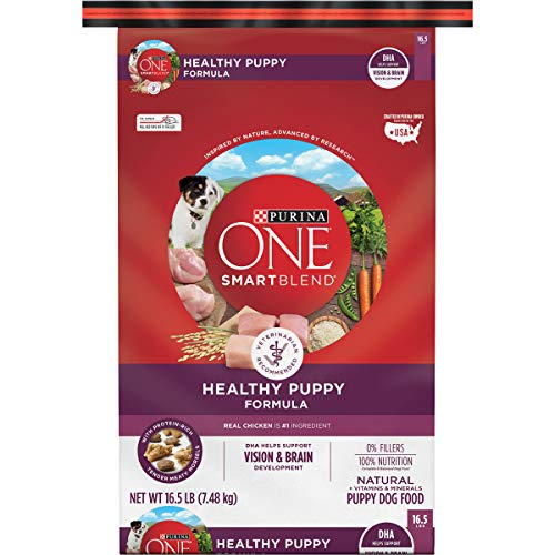 Purina ONE Natural Dry Puppy Food, SmartBlend Healthy Puppy Formula - 16.5 lb. Bag