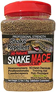 Nature's MACE Snake Repellent 2.2lb / Covers 1,050 Sq. Ft. / Keep Snakes Out of Your Garden, Yard, Home, attic and More/Snake Repellent/Safe to use Around Home, Children, Plants