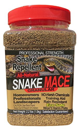 Nature's MACE Snake Repellent 2.2lb / Covers 1,050 Sq. Ft. / Keep Snakes Out of Your Garden, Yard, Home, attic and More/Snake Repellent/Safe to use Around Home, Children, Plants