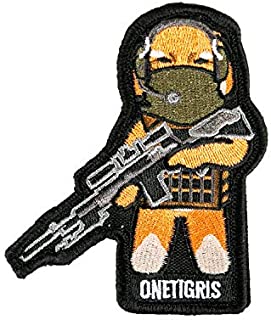 OneTigris K9 Patch Dog Morale Patch for Vest Harness Collar Leash (Golden Retriever)