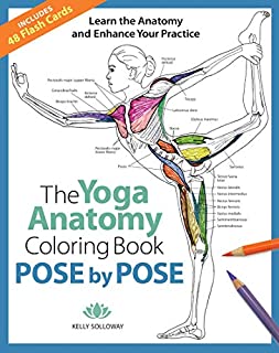 Pose by Pose: Learn the Anatomy and Enhance Your Practice (Volume 2) (The Yoga Anatomy Coloring Book)