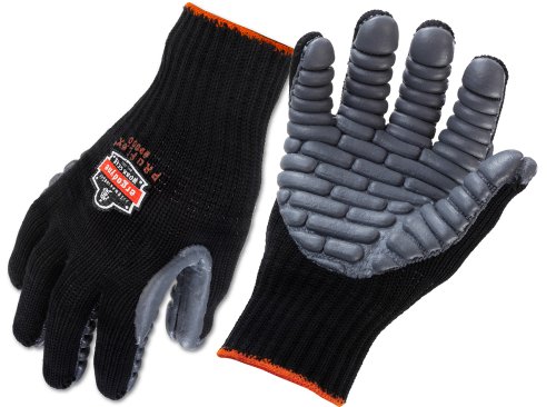 Ergodyne ProFlex 9000 Certified Lightweight Anti-Vibration Work Glove, Large