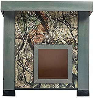 New Age Pet ECOFLEX Outdoor Cat House, Mossy Oak (ECTH351)