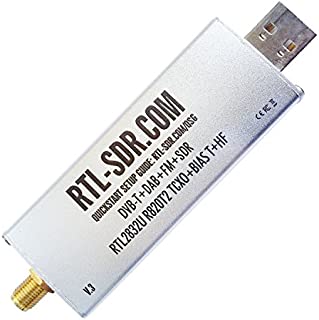 RTL-SDR Blog R820T2 RTL2832U 1PPM TCXO SMA Software Defined Radio (Dongle Only)