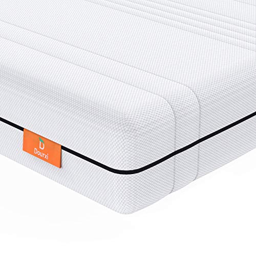 Dourxi Baby Crib Mattress and Toddler Bed Dual Sided | With 100% Washable and Breathable 3-D Spacer Cover, High Density Firm Foam Side for Infants and Cooling Gel-Infused Memory Foam Side for Toddlers