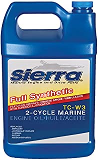 Sierra International 18-9540-3 Full Synthetic 2-Stroke Outboard Engine Oil - 1 Gallon