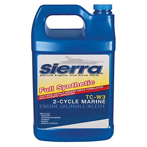 Sierra International 18-9540-3 Full Synthetic 2-Stroke Outboard Engine Oil - 1 Gallon