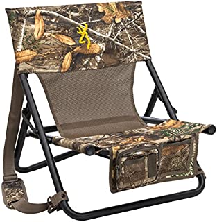 Browning Camping Woodland Hunting Chair, Realtree Edge, 19-Inch x 12-Inch x 21-Inch (8533401)