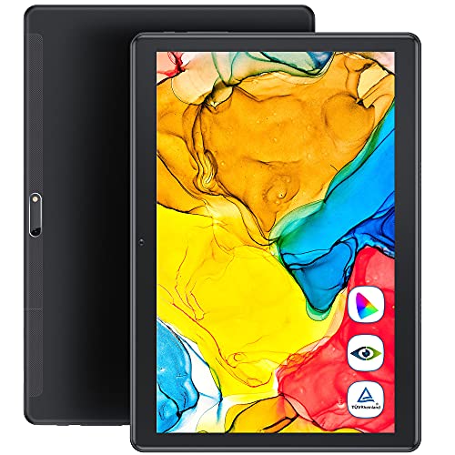 Dragon Touch MAX10 Plus Tablet, Quantum Dot Resolution, Octa Core Processor, 3GB RAM 32GB Storage, Android 10.0, 10.1 inch 1920x1200 FHD Screen, Wide Color Gamut Display, Eye Care, Black