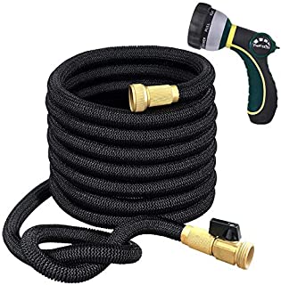 TheFitLife Flexible and Expandable Garden Hose - Triple Latex Core with 3/4