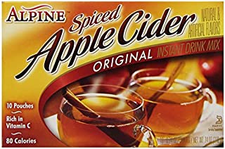 Alpine Spiced Cider Spiced Cider Apple Flavor Drink Mix, 10 ct - SET OF 2
