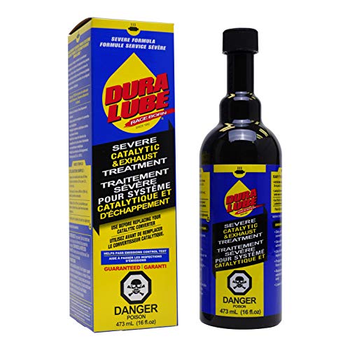 DURA LUBE Severe Catalytic and Exhaust Treatment Emissions Test Catalytic Cleaner 16 fl. oz, 1 Pack, HL-402409