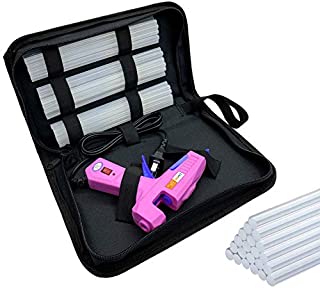 Liumai Hot Glue Gun Mini,40W High Temp Heavy Duty Hot Melt Glue Gun Kit with 30pcs Glue Sticks(7.2'' x 0.27