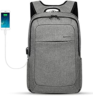 kopack Computer Backpack 17 Inch Water Resistant/USB Port/Anti-Theft Slim Travel Laptop Back Pack for College School Business