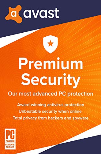 Avast Premium Security 2021 | Antivirus Protection Software | 1 PC, 1 Year [Download]